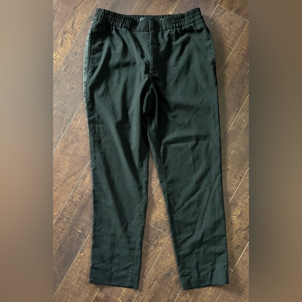 H&M Men Black slim tuxedo pant Sz 34
